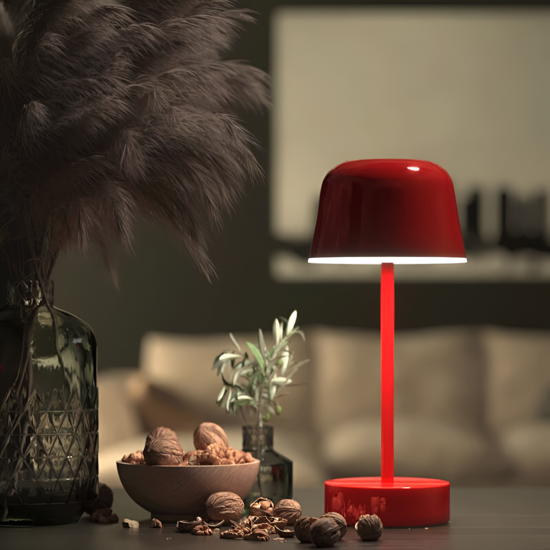 RetroLED - Cordless LED table lamp in retro design