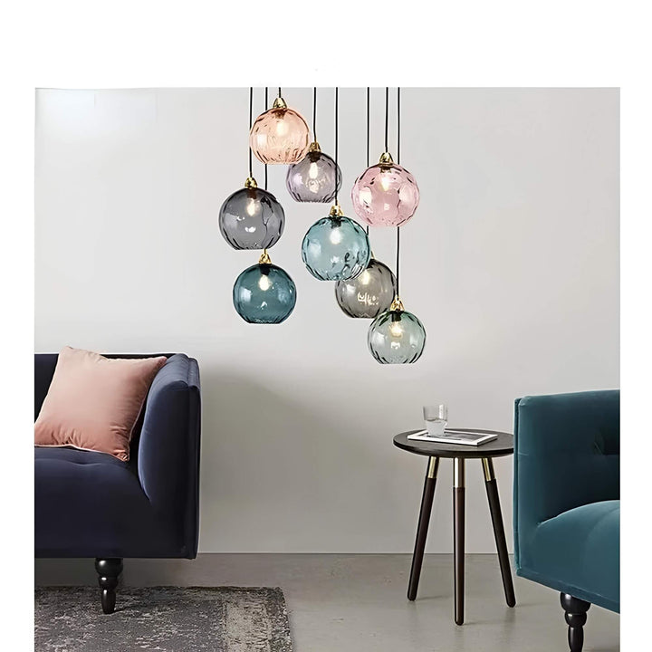 Glass Hanging Pendant Lamp